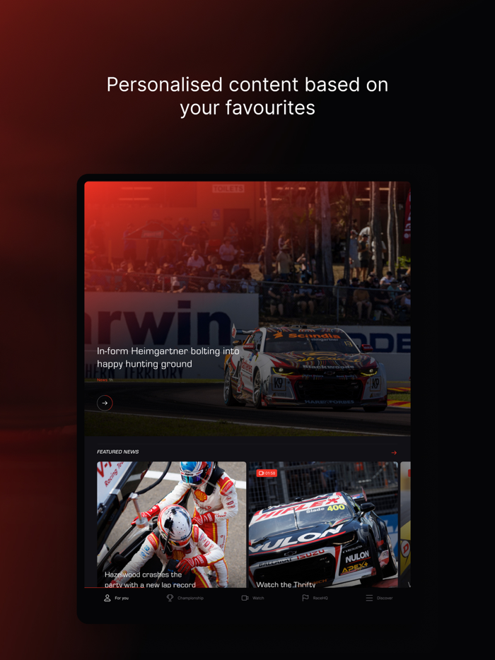 Supercars App