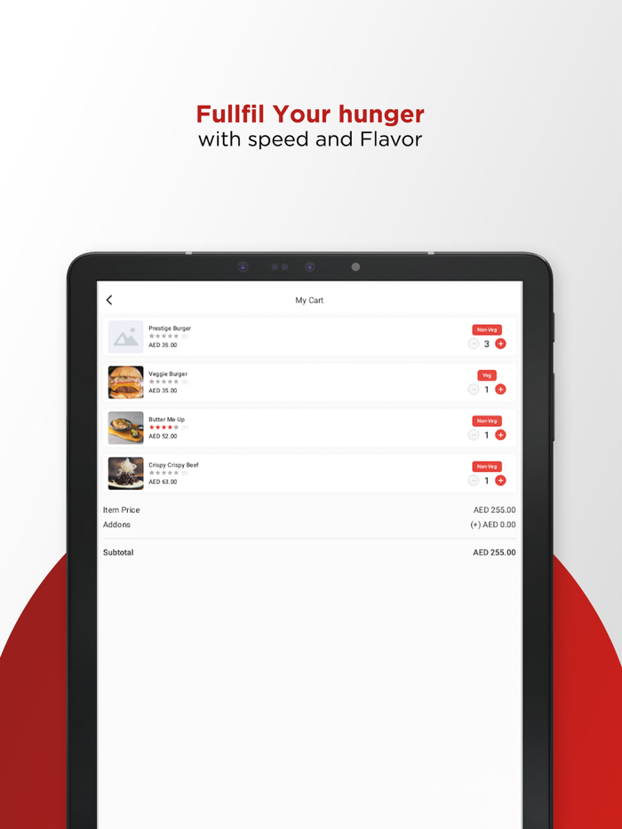 RideApp  Food and Groceries
