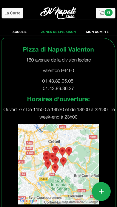 Pizza di Napoli Valenton Screenshot