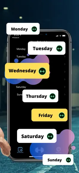 Game screenshot Workout Planner Gym apk