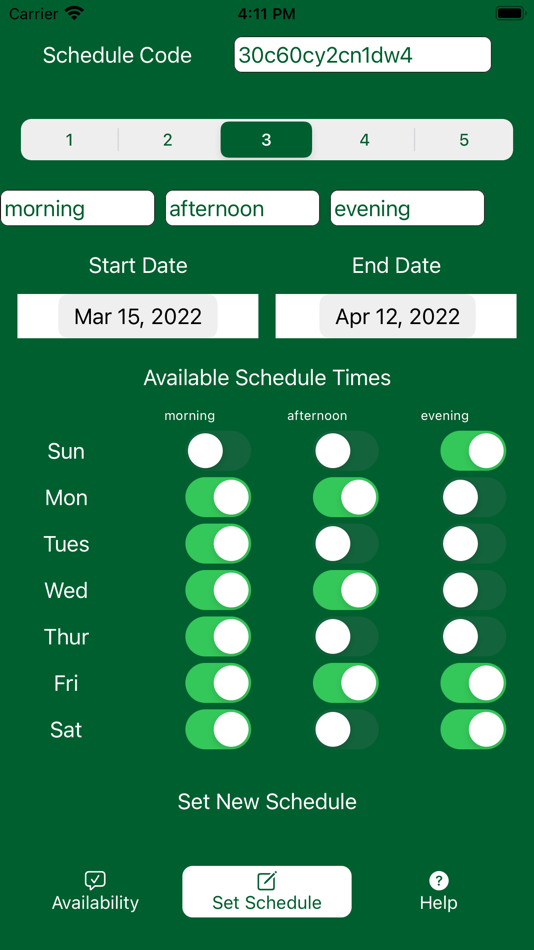 #3. Simple Scheduler (iOS) 由: Peter Hinman