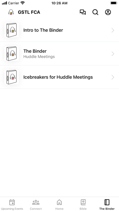 Greater St. Louis FCA Screenshot