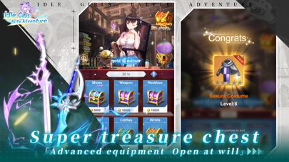 Idle Girls Battle Adventure Screenshot