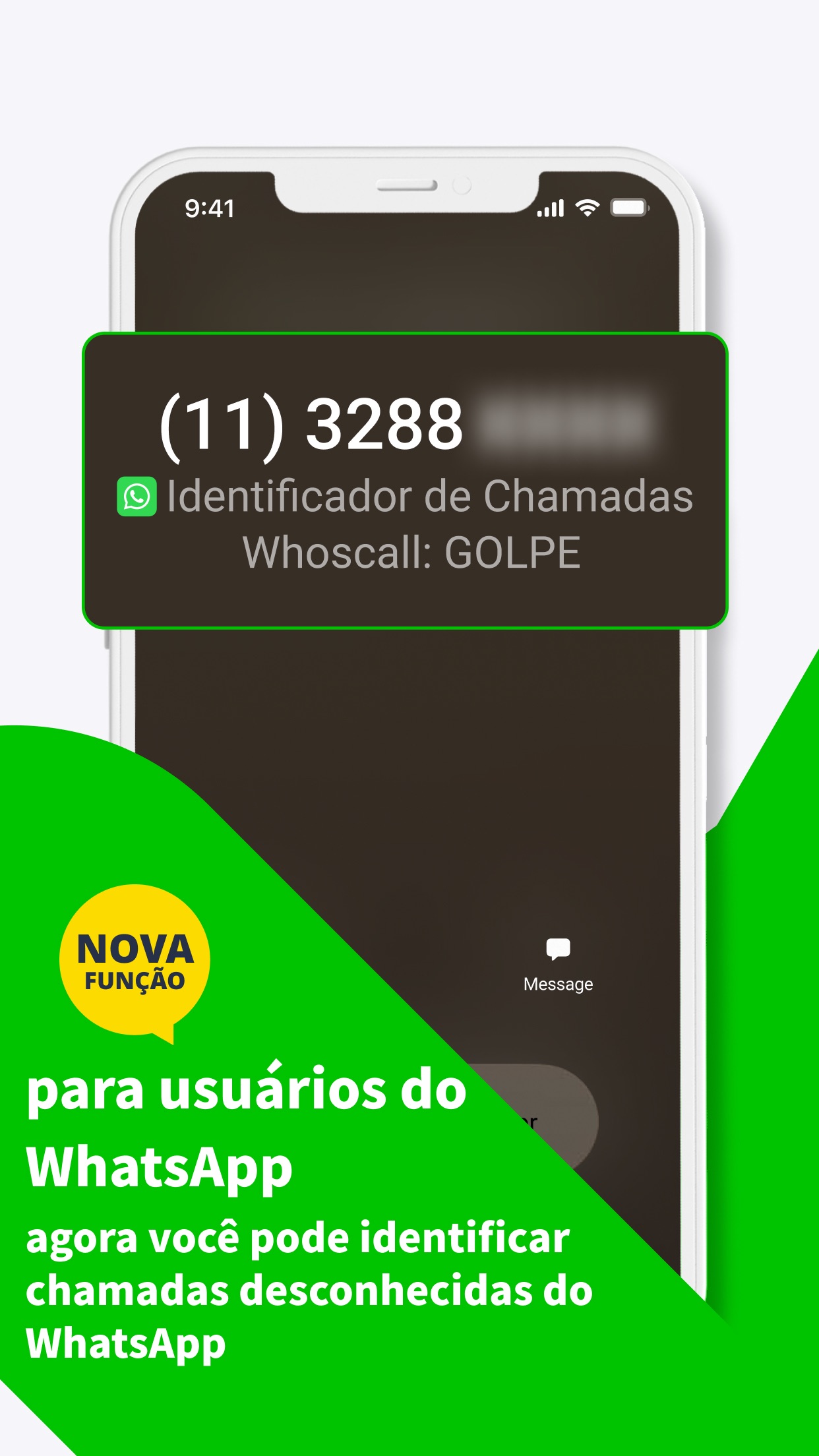 Screenshot do app Whoscall