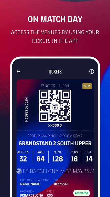 FC Barcelona Tickets screenshot 3 of 6
