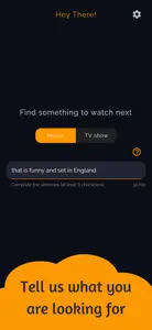 Watch Next: AI movie & tv tips screenshot #1 for iPhone