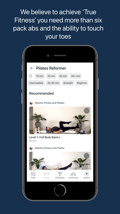 Atlantis Fitness and Pilates Screenshot