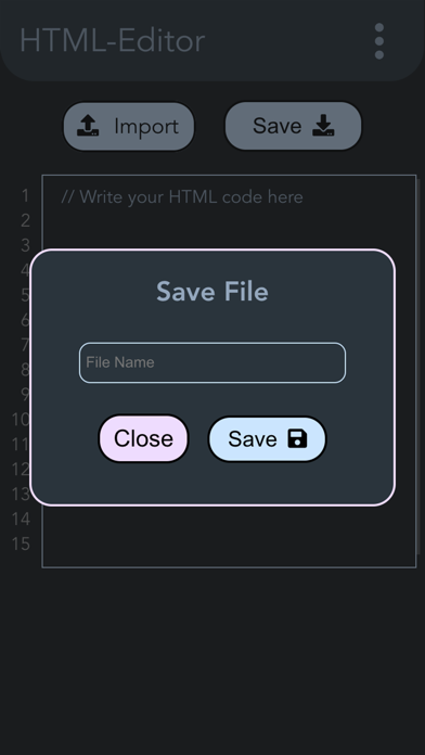 Screenshot #3 pour Pro HTML Editor