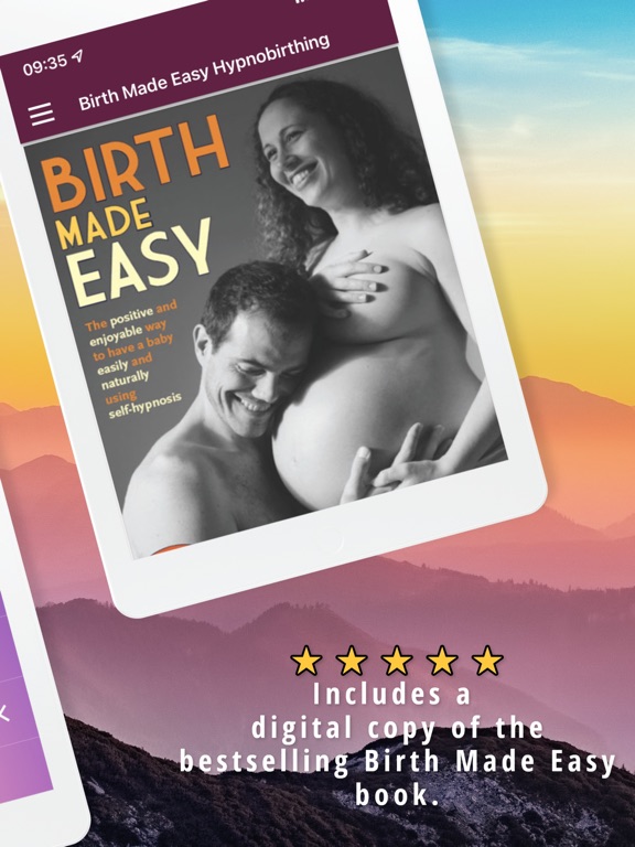 Hypnobirthing: Birth Made Easy iPad screenshot 5 - Medical app