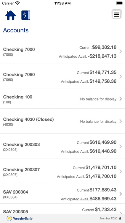 Webster SNB Business Mobile screenshot-3