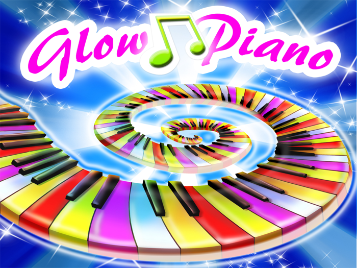 Glow Piano  glowing music fun