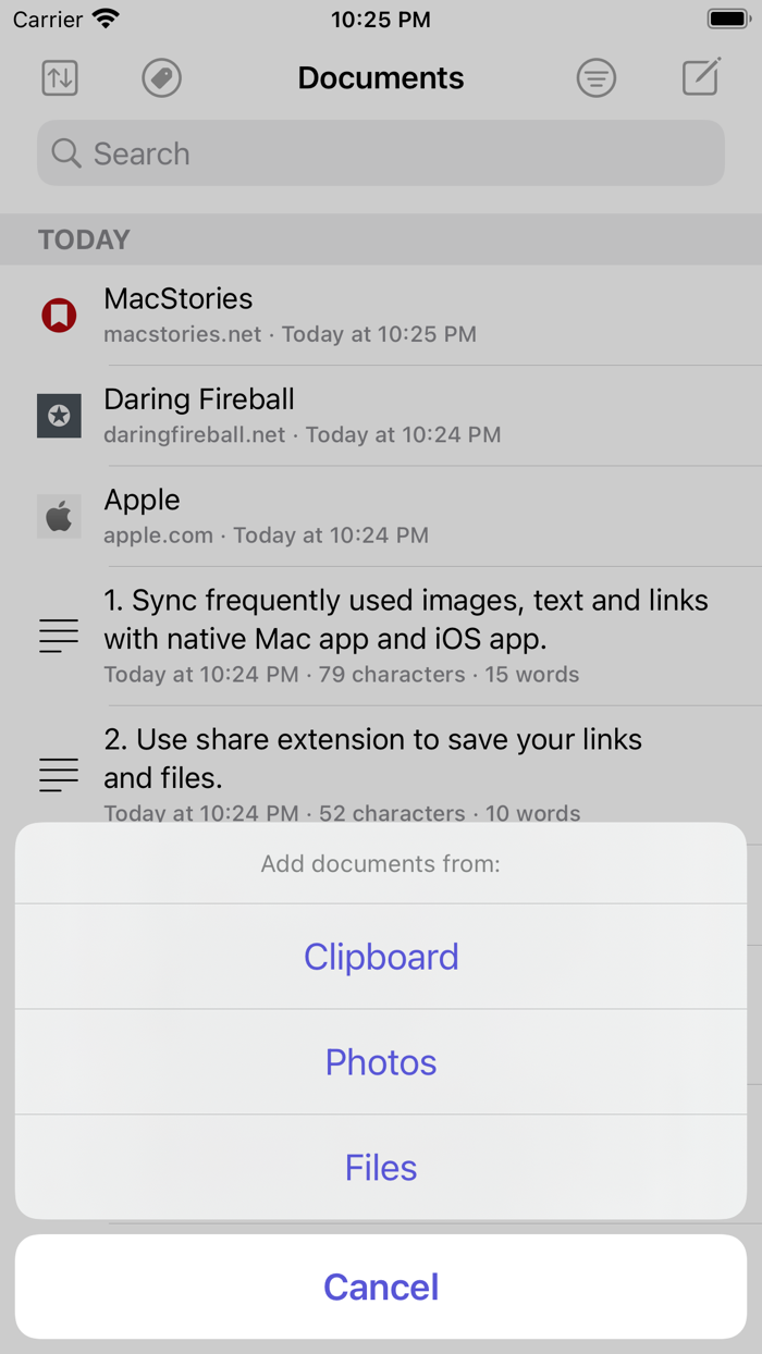 Seamless - Sync links and images