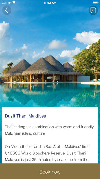 Dusit Hotels & Resorts Screenshot