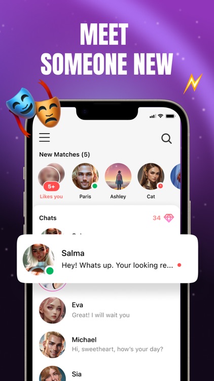 LOVD: AI Dating Anime Chat 18+ screenshot-3