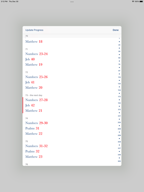 Screenshot #6 pour Read the Bible in 365 days