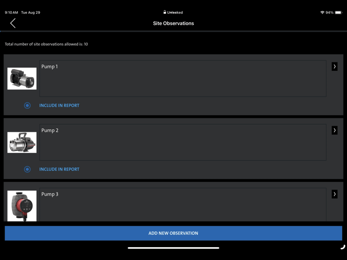 Grundfos Energy Check Tool