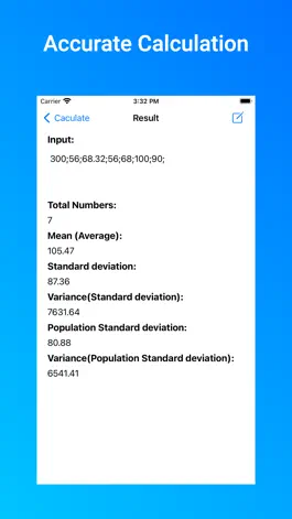 Game screenshot Standard Deviation Calculate apk