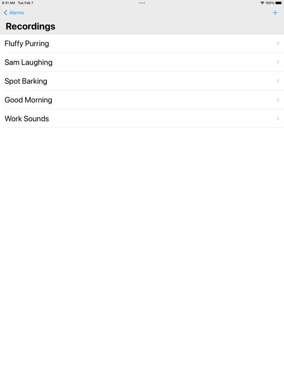 Screenshot #4 pour RecordAlarm