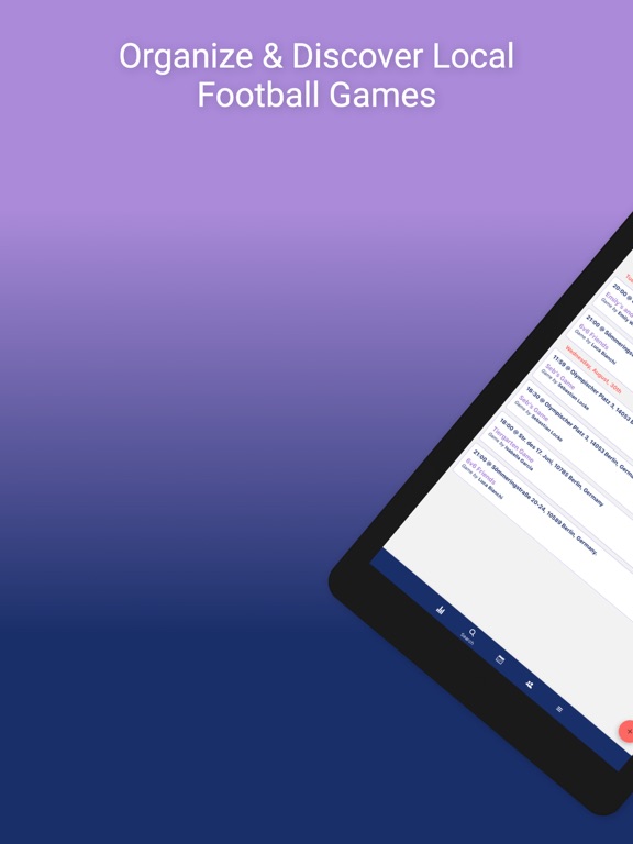Screenshot #4 pour Kickr: Social Football App
