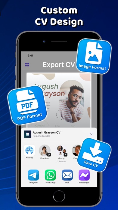 Resume Builder : CV Templates Screenshot