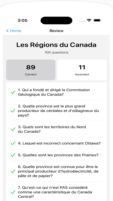 Citoyenneté Canadienne Screenshot