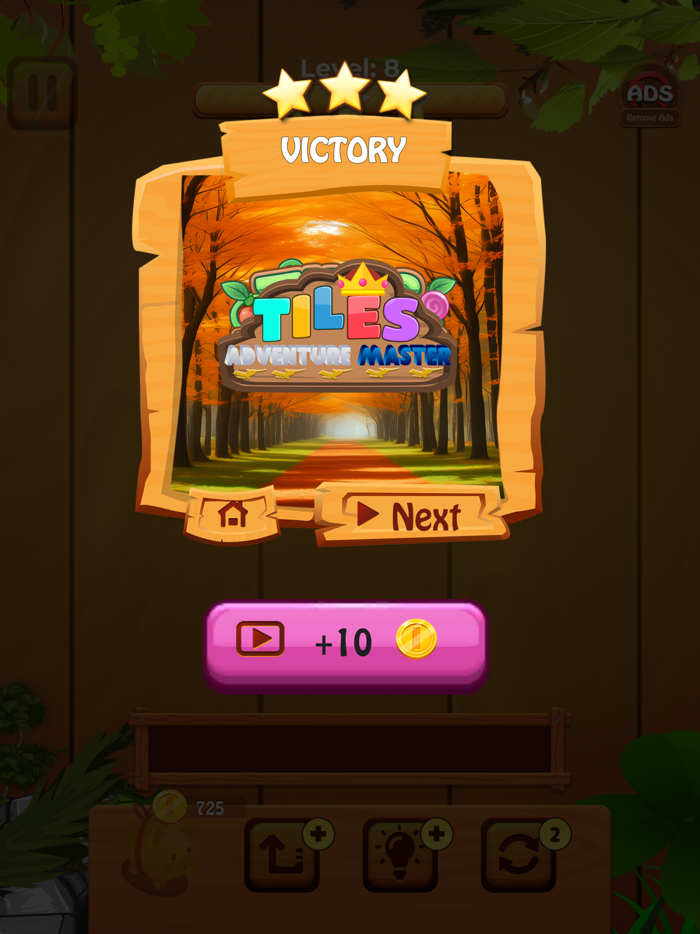 Match 3 Tile Adventure Master