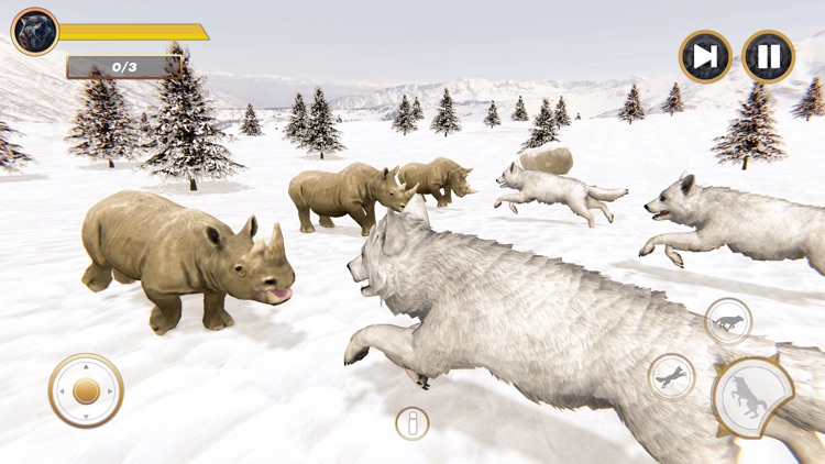 The Wolf Simulator Wild Life screenshot-3