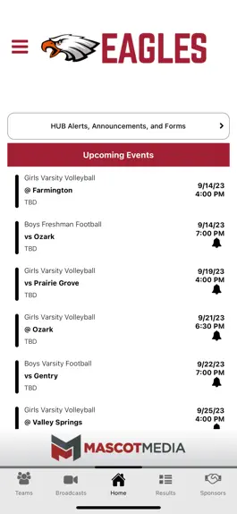 Game screenshot Huntsville Eagles Athletics apk