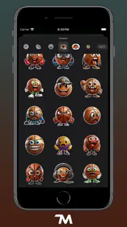 How to cancel & delete basketball faces stickers 3