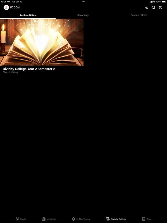 First Century Christ Church iPad screenshot 4 - Education app