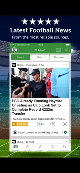 Game screenshot Football News, Scores & Videos mod apk