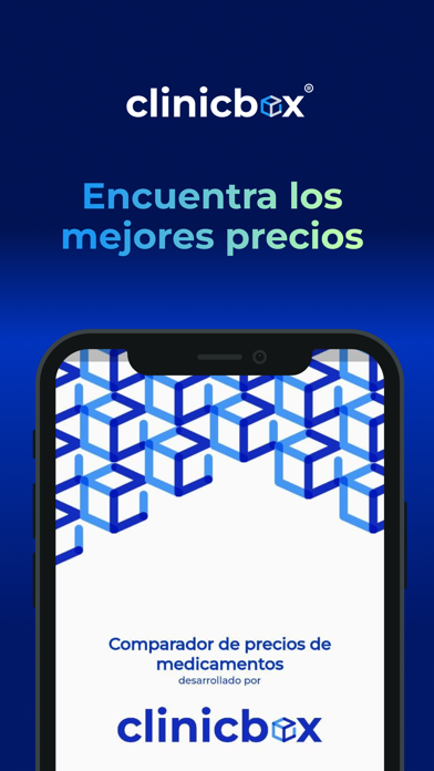 Comparador de precio Clinicbox Screenshot