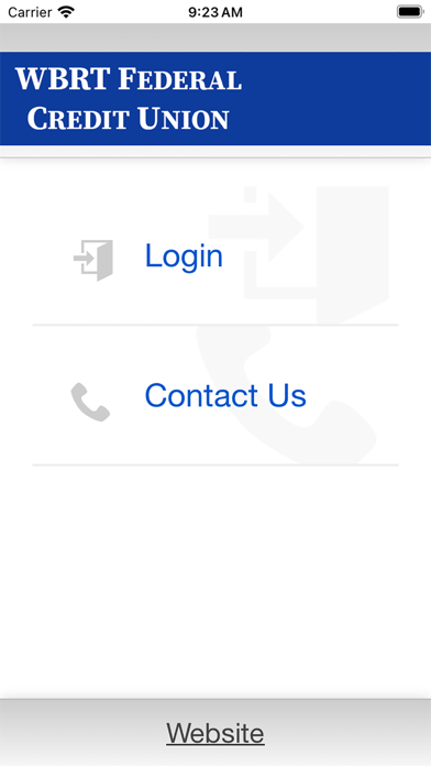 WBRT Federal Credit Union Screenshot