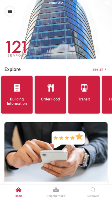 121 Seaport Screenshot
