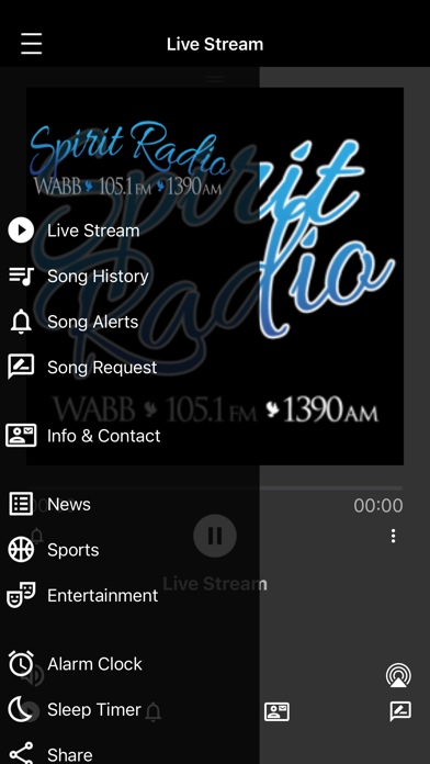 Spirit Radio. Screenshot