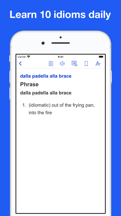Italian Idioms and Proverbs Screenshot