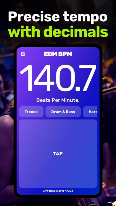 BPM Counter App ∎∎ EDM BPMのおすすめ画像2