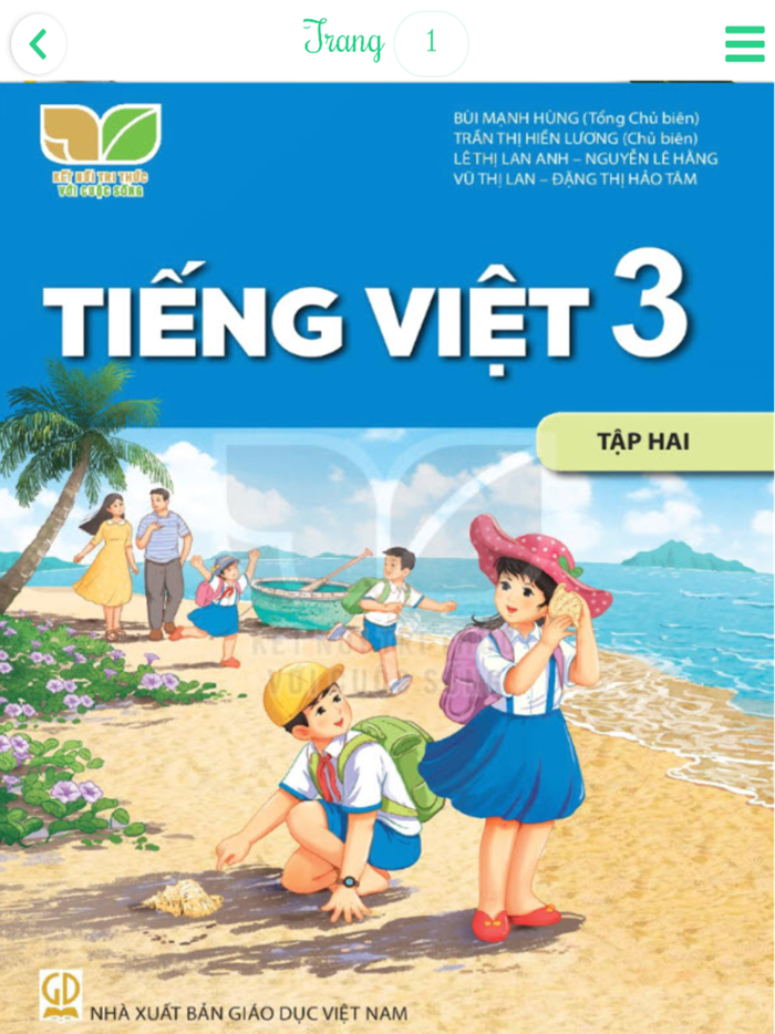 Tiếng Việt 3 Kết Nối Tri Thức