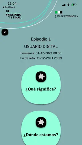 Game screenshot Principios y final apk