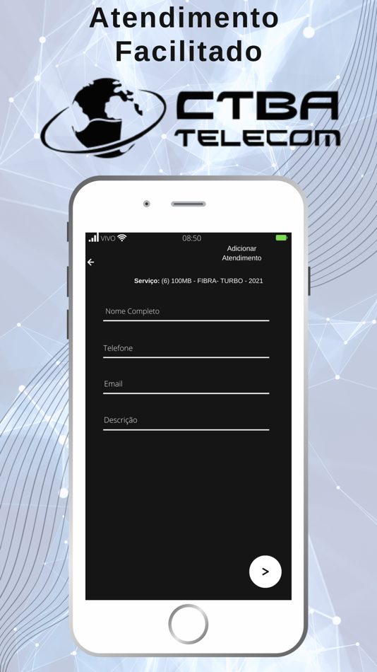 #8. CTBA Telecom (iOS) Podle: HubSoft