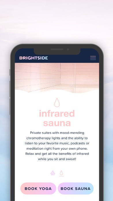 Brightside - Yoga & Sauna Screenshot