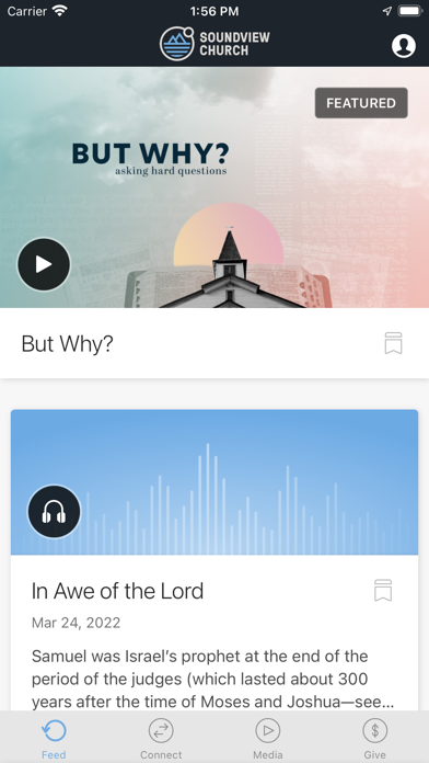 Soundview Church Screenshot