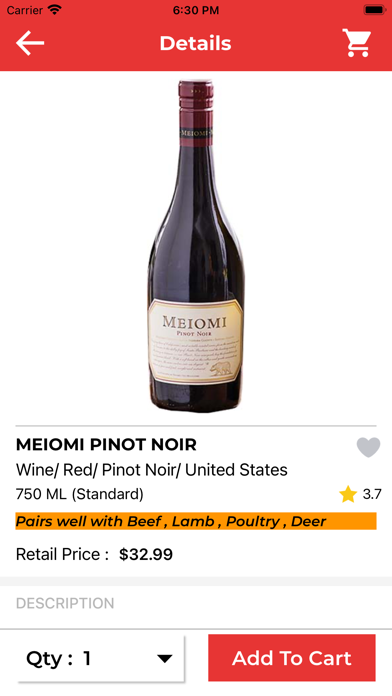 North Shore Liquor Shop Screenshot