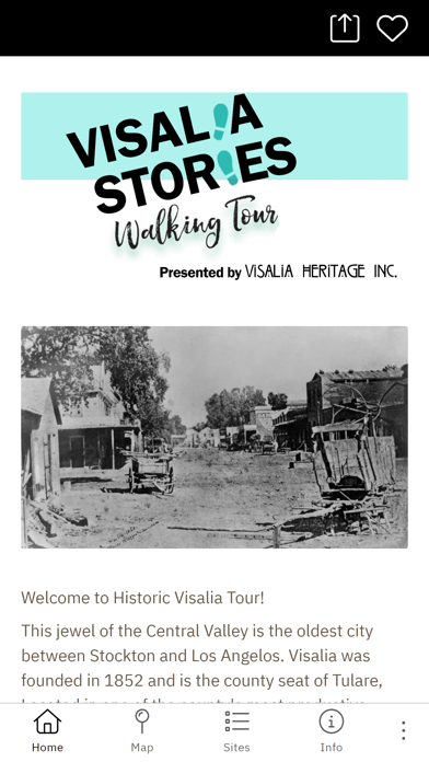 Visalia Historic Walking Tour Screenshot