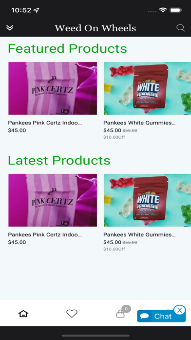 Weed On Wheels Delivery Screenshot