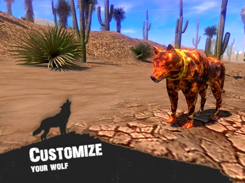 Wolf Simulator - Animal Gamesのおすすめ画像3