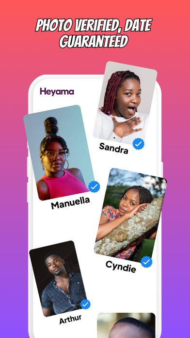 Heyama - African dating Screenshot
