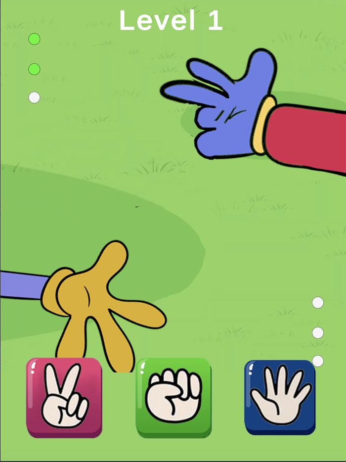 Digital  paper scissors game