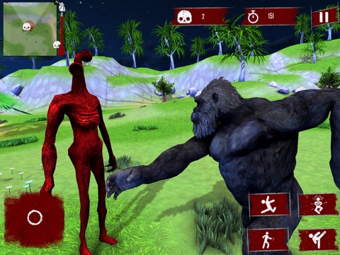 Kong VS Forest Monster Gameのおすすめ画像1