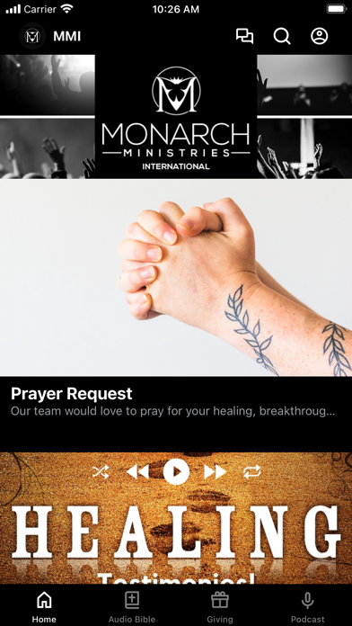 Monarch Ministries Screenshot